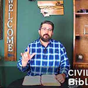 Rev Dave YouTube Channel Cover Image with Rev Dave at table